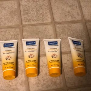 Eczema Lotion Moisturizing Relief Dermasil 6oz Bottles Lot of 4 Fragrance Free